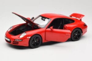 Porsche 911 997 Carrera 4S Punainen Norev 1:18 187510 Metalli — kuva 2 / 8