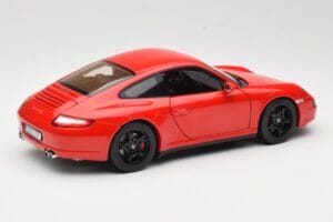 Porsche 911 997 Carrera 4S Punainen Norev 1:18 187510 Metalli — kuva 3 / 8