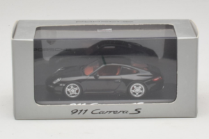 Porsche 911 997 Carrera 4S Tummansininen Minichamps 1:43 WAP02011615 Metalli — kuva 4 / 4