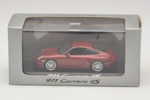 Porsche 911 997 Carrera 4S Punainen Minichamps 1:43 WAP02001718 Metalli — kuva 4 / 4