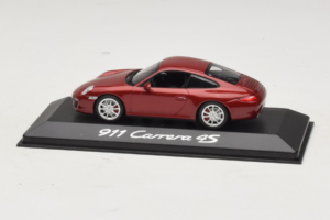 Porsche 911 997 Carrera 4S Punainen Minichamps 1:43 WAP02001718 Metalli