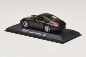 Porsche 911 997 Carrera S Brown Metallic Minichamps 1:43 WAP02001318 Metalli — kuva 3 / 4