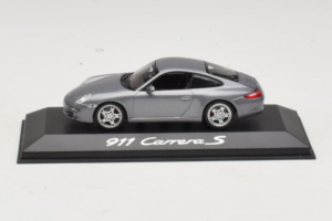 Porsche 911 997 Carrera S Grey Metallic Minichamps 1:43 WAP02011615-P1 Metalli