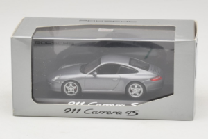 Porsche 911 997 Carrera S Harmaa Metallic Minichamps 1:43 WAP02010116-R1 Metalli — kuva 4 / 4