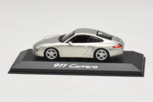 Porsche 911 997 Carrera Silver Metallic Minichamps 1:43 WAP02011515 Metalli