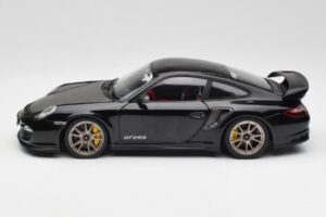 Porsche 911 997 GT2 RS Musta & Hopea Vanteet Minichamps 1:18 100069401 Metalli — kuva 4 / 8