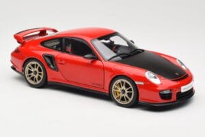 Porsche 911 997 GT2 RS Punainen AUTOart 1:18 77964 Metalli — kuva 6 / 8