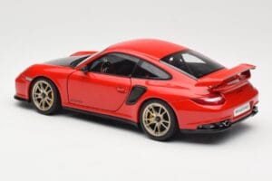 Porsche 911 997 GT2 RS Punainen AUTOart 1:18 77964 Metalli — kuva 7 / 8