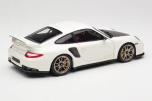 Porsche 911 997 GT2 RS Valkoinen Minichamps 1:18 100069400 Metalli — kuva 3 / 8