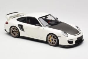Porsche 911 997 GT2 RS Valkoinen Minichamps 1:18 100069400 Metalli — kuva 6 / 8