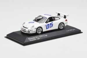 Porsche 911 997 GT3 Cup #5 Presentation 2005 Minichamps 1:43 400056400 Metalli — kuva 2 / 4
