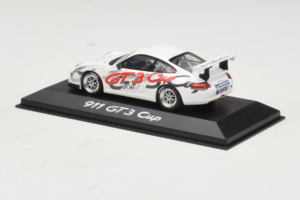 Porsche 911 997 GT3 Cup Valkoinen Minichamps 1:43 WAP02012617 Metalli — kuva 3 / 4