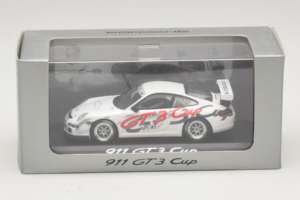 Porsche 911 997 GT3 Cup Valkoinen Minichamps 1:43 WAP02012617 Metalli — kuva 4 / 4
