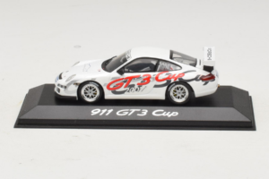Porsche 911 997 GT3 Cup Valkoinen Minichamps 1:43 WAP02012617 Metalli