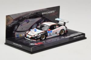 Porsche 911 997 GT3 #5 24 Hours of Nurburgring 2009 Minichamps 1:43 437096705 Metalli — kuva 2 / 4
