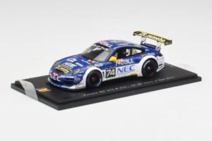 Porsche 911 997 GT3 R #74 Prospeed P. van Splunteren / M. Soulet / F. Derdaele / B. Bouvy 24 Hours of Spa 2012 Spark 1:43 SB0 — kuva 2 / 4