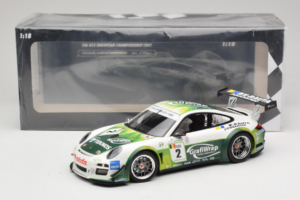 Porsche 911 997 GT3 R #2 Prospeed Competition B. Heylen / P. Lappalainen FIA GT3 2011 Minichamps 1:18 151118902 Metalli — kuva 6 / 6