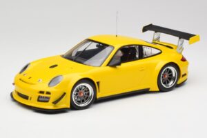 Porsche 911 997 GT3 R Street Racing Keltainen Minichamps 1:18 151108902 Metalli