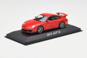 Porsche 911 997 GT3 Punainen Minichamps 1:43 WAP02001619 Metalli — kuva 2 / 4