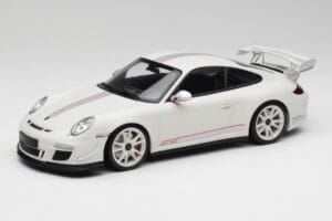 Porsche 911 997 GT3 RS 4.0 Valkoinen Minichamps 1:18 155062221 Metalli
