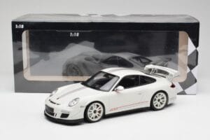 Porsche 911 997 GT3 RS 4.0 Valkoinen Minichamps 1:18 155062221 Metalli — kuva 6 / 6
