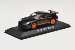 Porsche 911 997 GT3 RS Musta Oranssi Minichamps 1:43 WAP02012817-R1 Metalli — kuva 2 / 4
