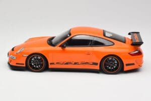 Porsche 911 997 GT3 RS Oranssi Minichamps 1:18 155062122 Metalli — kuva 3 / 6