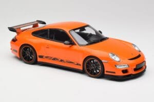 Porsche 911 997 GT3 RS Oranssi Minichamps 1:18 155062122 Metalli — kuva 4 / 6