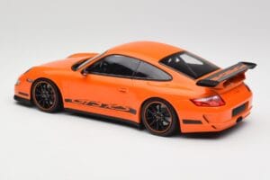Porsche 911 997 GT3 RS Oranssi Minichamps 1:18 155062122 Metalli — kuva 5 / 6
