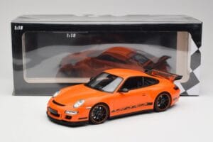Porsche 911 997 GT3 RS Oranssi Minichamps 1:18 155062122 Metalli — kuva 6 / 6