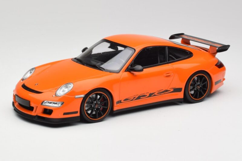 Porsche 911 997 GT3 RS Oranssi Minichamps 1:18 155062122 Metalli