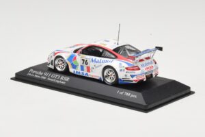 Porsche 911 997 GT3 RSR #76 IMSA Performance Matmut R. Narac / R. Lietz / P. Long 24 Hours of Le Mans 2008 Minichamps 1:43 40 — kuva 3 / 4