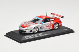 Porsche 911 997 GT3 RSR #80 Flying Lizard J. Van Overbeek / J. Bergmeister / S. Neiman 24 Hours of Le Mans 2008 Minichamps 1: — kuva 2 / 4