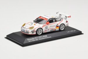 Porsche 911 997 GT3 RSR #83 Seikel Motorsport J. Nielsen / P. Ehret / P. Farnbacher 24 Hours of Le Mans 2006 Minichamps 1:43  — kuva 2 / 3