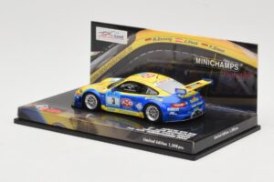 Porsche 911 997 GT3 RSR #3 24 Hours Nurburgring 2008 Minichamps 1:43 437087803 Metalli — kuva 3 / 4