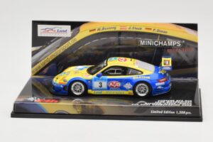 Porsche 911 997 GT3 RSR #3 24 Hours Nurburgring 2008 Minichamps 1:43 437087803 Metalli