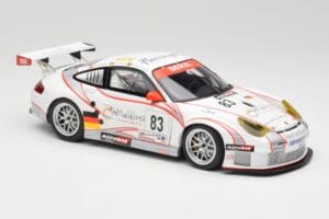 Porsche 911 997 GT3 RSR #83 Team Seikel L. Nielsen / M. Ehret / D. Farnbacher 24 Hours of Le Mans 2006 Minichamps 1:18 100066 — kuva 6 / 8