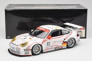 Porsche 911 997 GT3 RSR #83 Team Seikel L. Nielsen / M. Ehret / D. Farnbacher 24 Hours of Le Mans 2006 Minichamps 1:18 100066 — kuva 8 / 8
