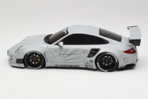 Porsche 911 997 Liberty Walk Harmaa GT Spirit 1:18 GT126 Hartsi — kuva 3 / 6
