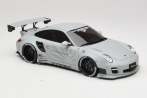 Porsche 911 997 Liberty Walk Harmaa GT Spirit 1:18 GT126 Hartsi — kuva 4 / 6