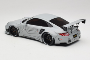 Porsche 911 997 Liberty Walk Harmaa GT Spirit 1:18 GT126 Hartsi — kuva 5 / 6