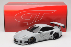 Porsche 911 997 Liberty Walk Harmaa GT Spirit 1:18 GT126 Hartsi — kuva 6 / 6