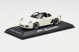 Porsche 911 997 Speedster Valkoinen Minichamps 1:43 WAP0200290B Metalli — kuva 2 / 4