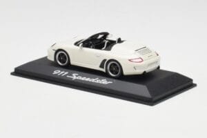 Porsche 911 997 Speedster Valkoinen Minichamps 1:43 WAP0200290B Metalli — kuva 3 / 4