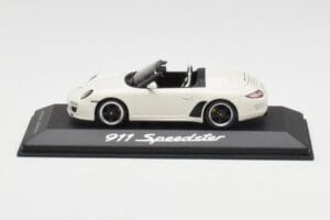 Porsche 911 997 Speedster Valkoinen Minichamps 1:43 WAP0200290B Metalli