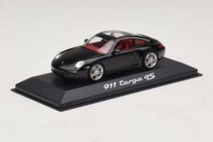 Porsche 911 997 Targa 4S Musta Minichamps 1:43 WAP02002518 Metalli — kuva 2 / 4