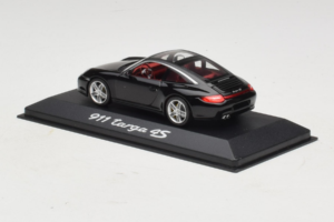 Porsche 911 997 Targa 4S Musta Minichamps 1:43 WAP02002518 Metalli — kuva 3 / 4