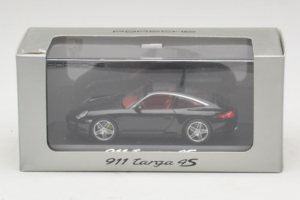 Porsche 911 997 Targa 4S Musta Minichamps 1:43 WAP02002518 Metalli — kuva 4 / 4