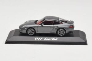 Porsche 911 997 Turbo Anthracite Grey Minichamps 1:43 WAP0200010A Metalli