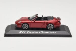 Porsche 911 997 Turbo Avoauto Punainen Minichamps 1:43 WAP0200130A Metalli